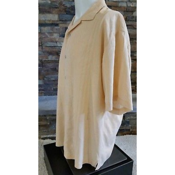 Tommy Bahama Silk Hawaiian Floral Shirt Size Large - Picture 2 of 6